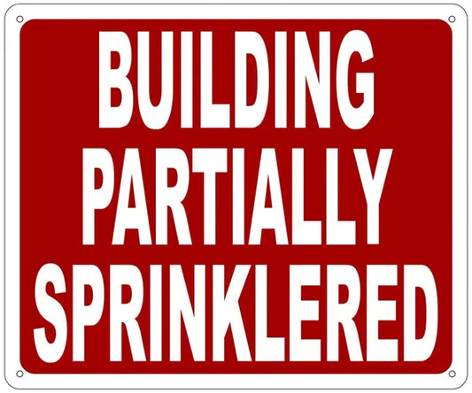 Sprinklered FDNY/OSHA Signage – Vivid Print Services
